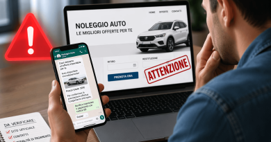 truffe online noleggio auto