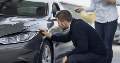 Controllo auto noleggio