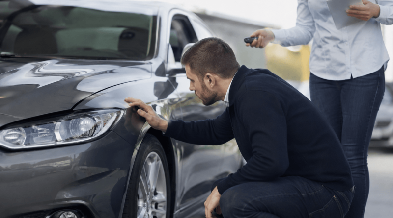 Controllo auto noleggio